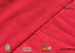Bright Red Polyester Fluorescent Material Fabric , High Visibility Uniform Fabric